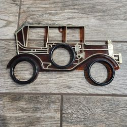 bakelite picture frame antique car