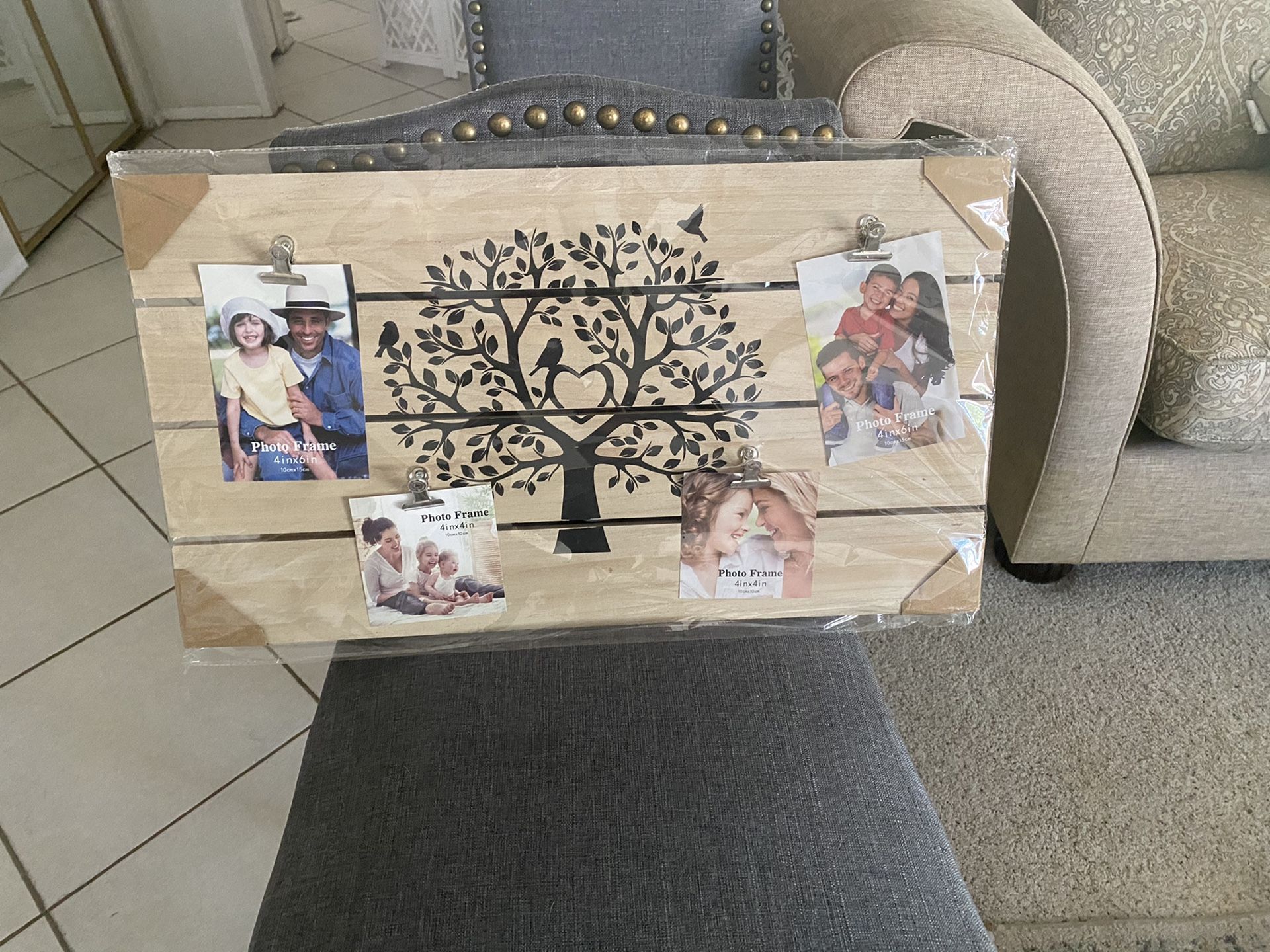 Rustic picture frame