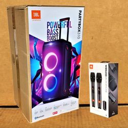 🚨 No Credit Needed 🚨 JBL Partybox 310 Portable Battery Speaker 18 Hours Bluetooth USB Microphone Package 🚨 Payment Options Available 🚨 