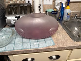 Handblown Cambridge Glass large vase