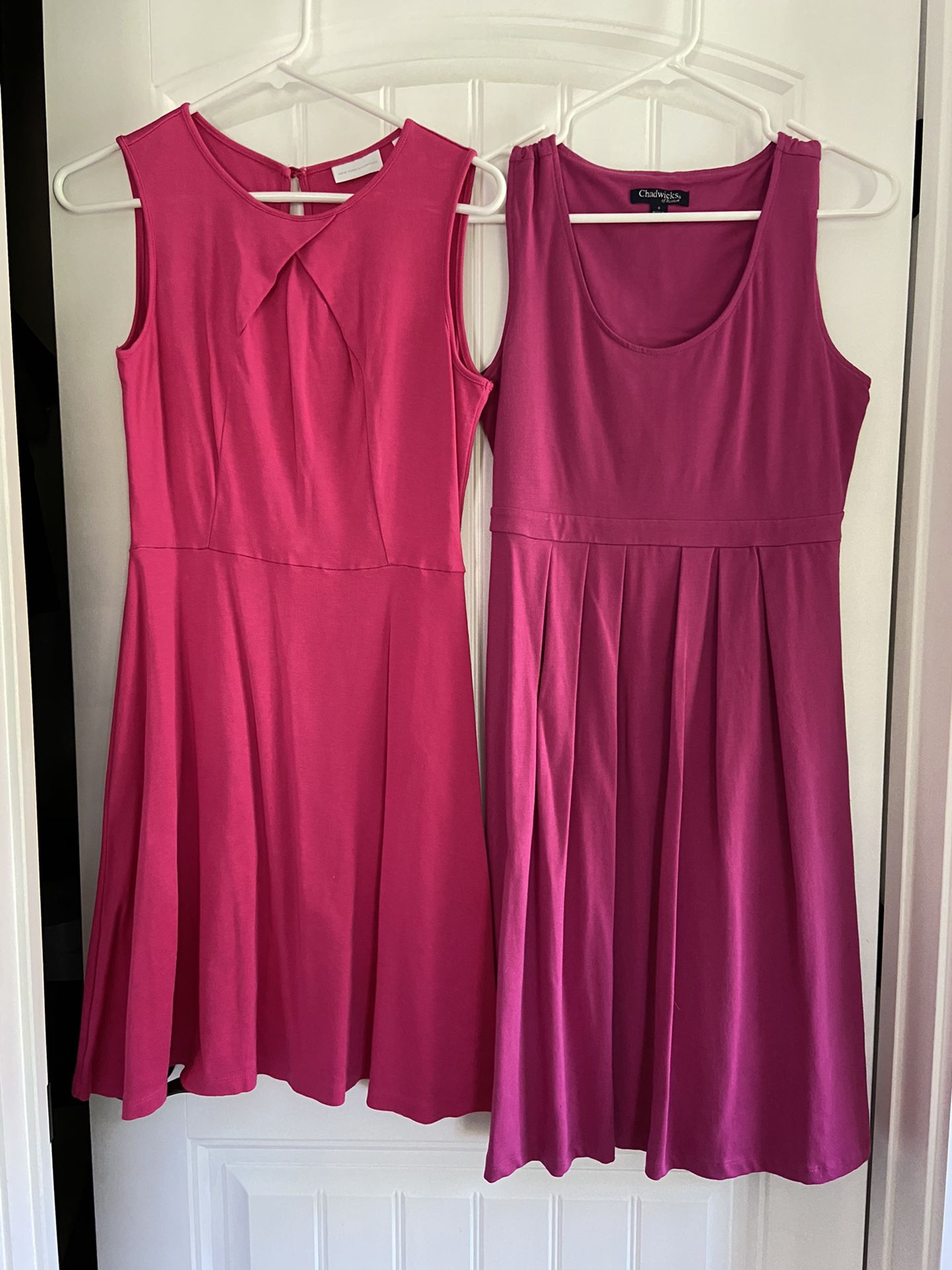 Chadwick and New York & Company summer dresses