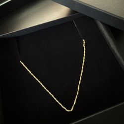Gold plated chain 