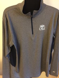 Long sleeve zip up shirt
