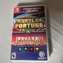 Nintendo Switch Wheel Of Fortune Game Cartridge