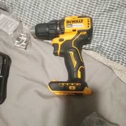 DeWalt 20V Brushless Drill & Batteries