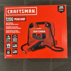 Craftsman - Jump Starter/Portable Power Station 1200