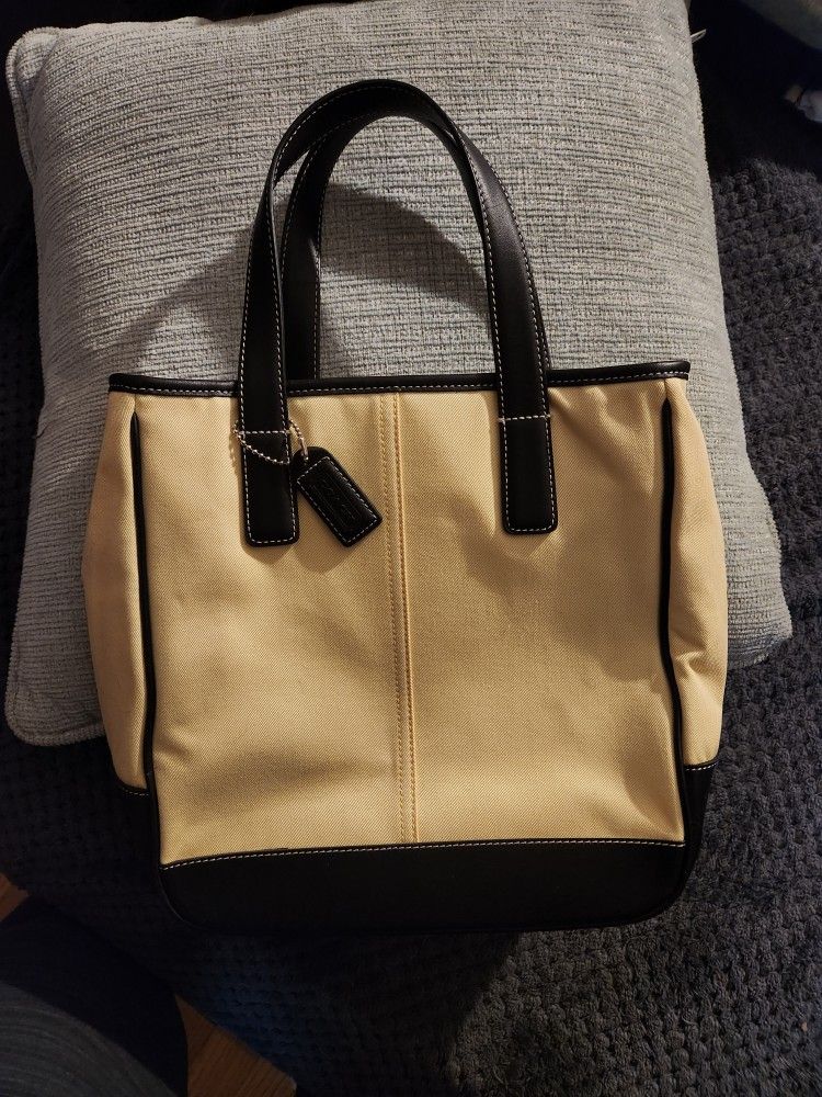 Vintage Coach Tote