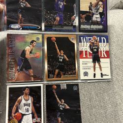 Peja Stojakovic Basketball Card Lot Of 8 Cards