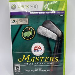 Tiger Woods PGA Tour 13, Masters Collector's Edition (Xbox 360) CIB, TESTED!