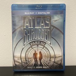 Atlas Shrugged Part III 3 Blu Ray NEW SEALED Who Is John Galt Movie 2014