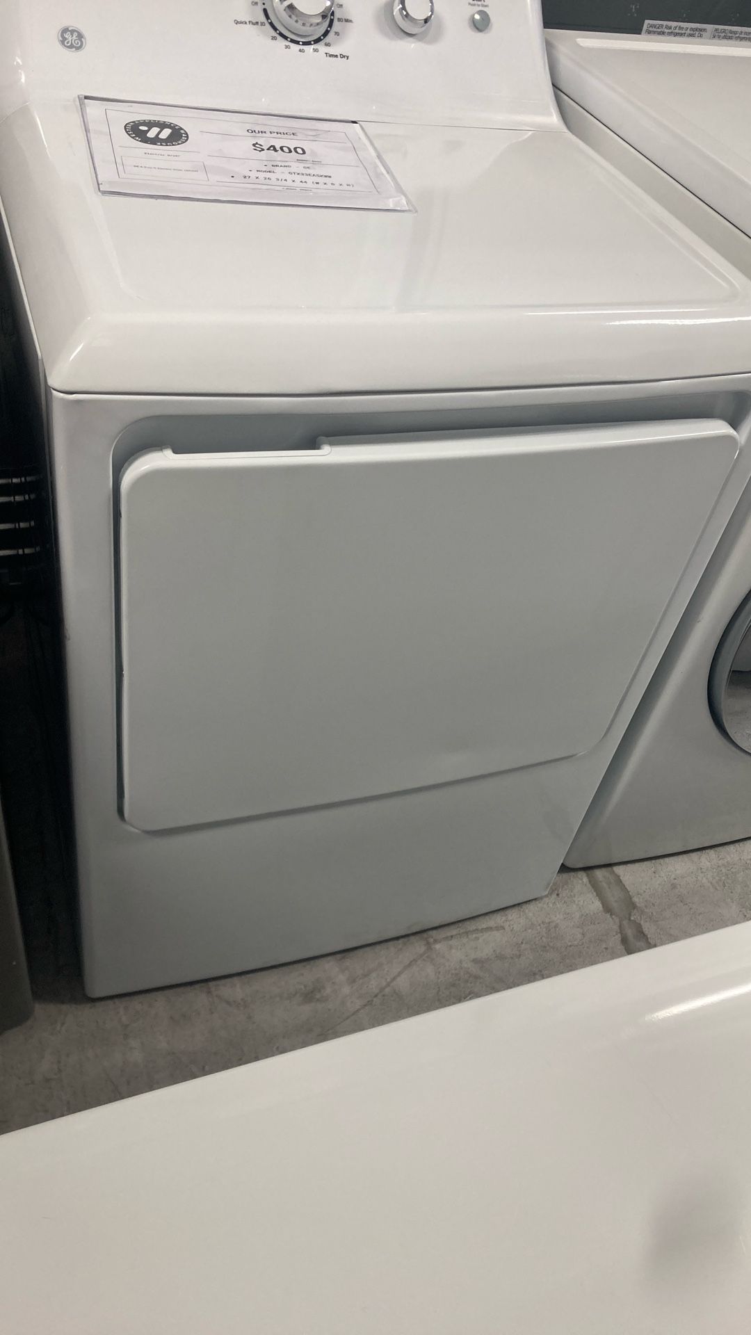 GE Electric Dryer