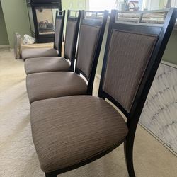 4 DINNER CHAIRS