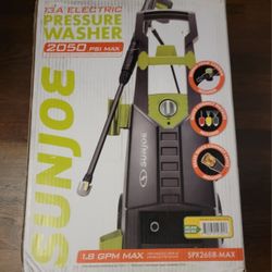 SUNJOE ELECTRIC PRESSURE WASHER NEW