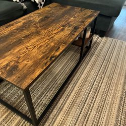Coffee Table And 2 Matching Side Tables 