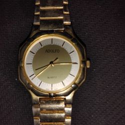 Vintage Adolfo Mens Watch