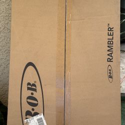 B.O.B  RAMBLER BLACK JOGGING STROLLER