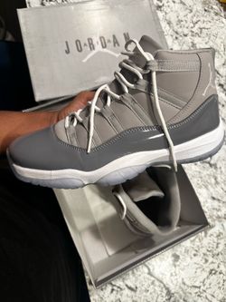 Jordan 11 cool greys size 11