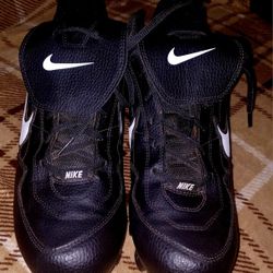 Nike Black And White  Cleats 