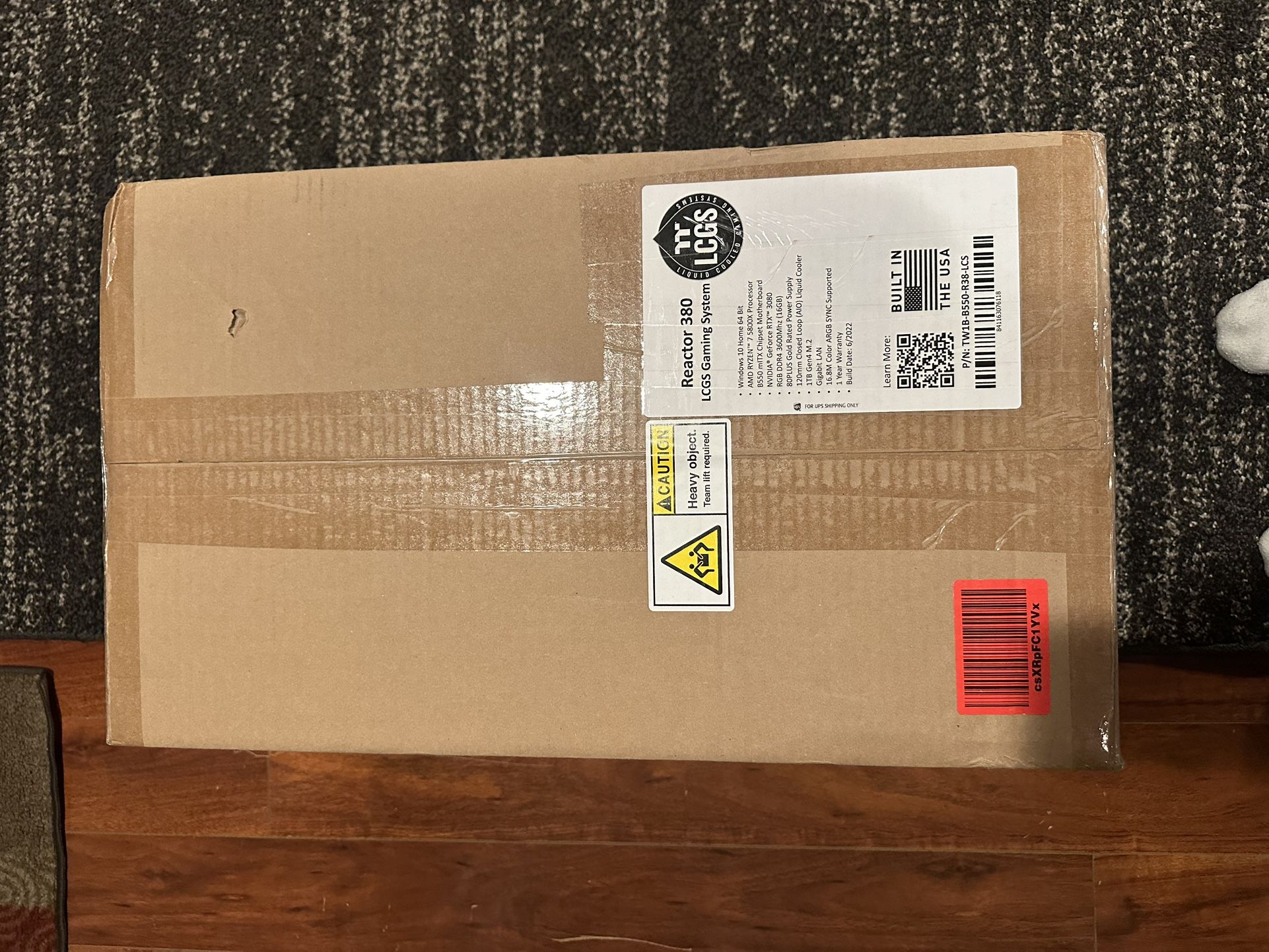 (NEW) Thermaltake Reactor 380 RTX 3080 PC