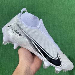 NIKE VAPOR EDGE PRO 360 “WHITE / BLACK” FOOTBALL CLEATS (Size 11, Men’s)