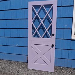 Dutch Door 36x80 Wood