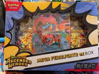 Ascended Heroes Mega Feraligatr ex Box