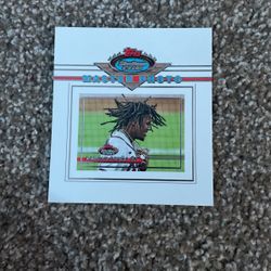 Ronald Acuna Jr. stadium club master photo card