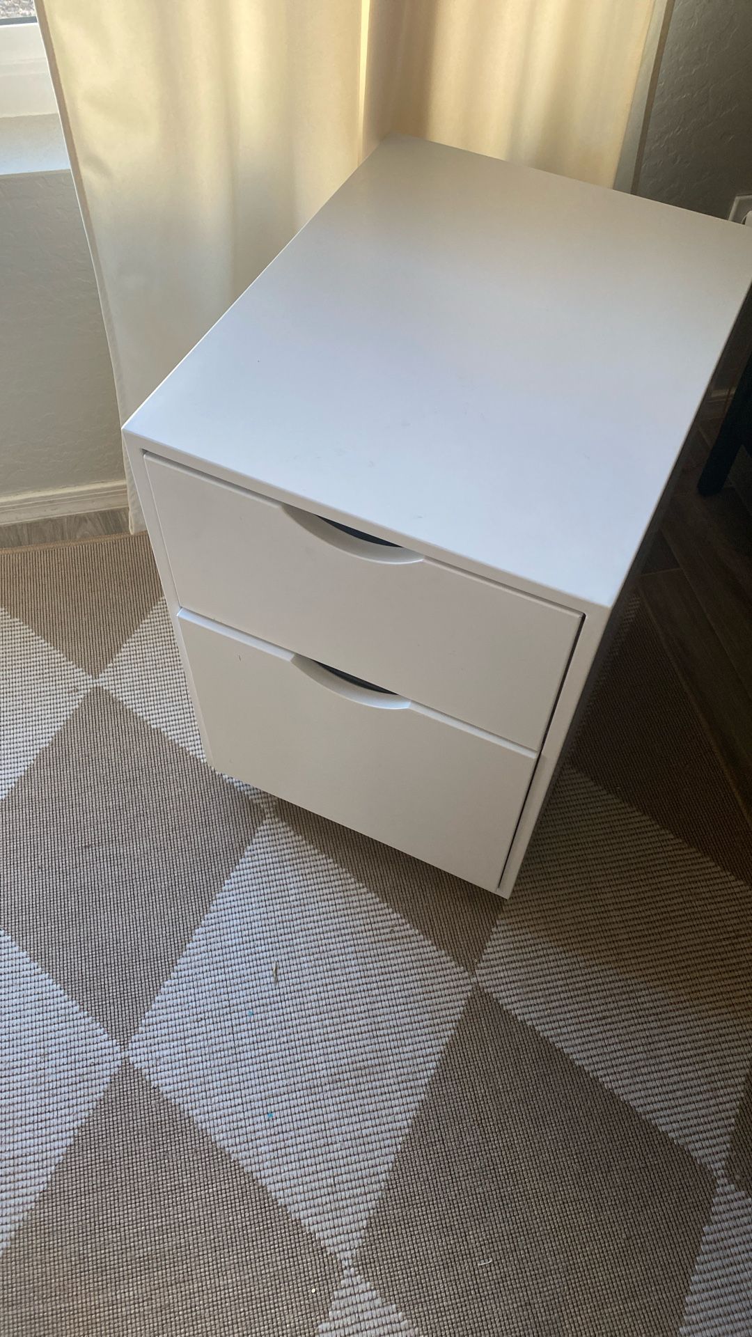 White File Cabinet