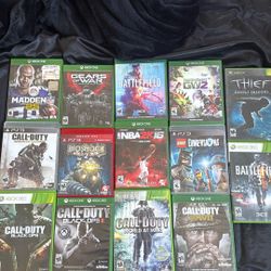 Xbox One And 360 And PS3 
