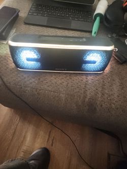 Sony Portable Bluetooth Speaker with LED Lights