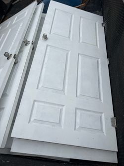 interior doors cut to 36x79 1/4    $35 each 3 left swing and 3 right swing