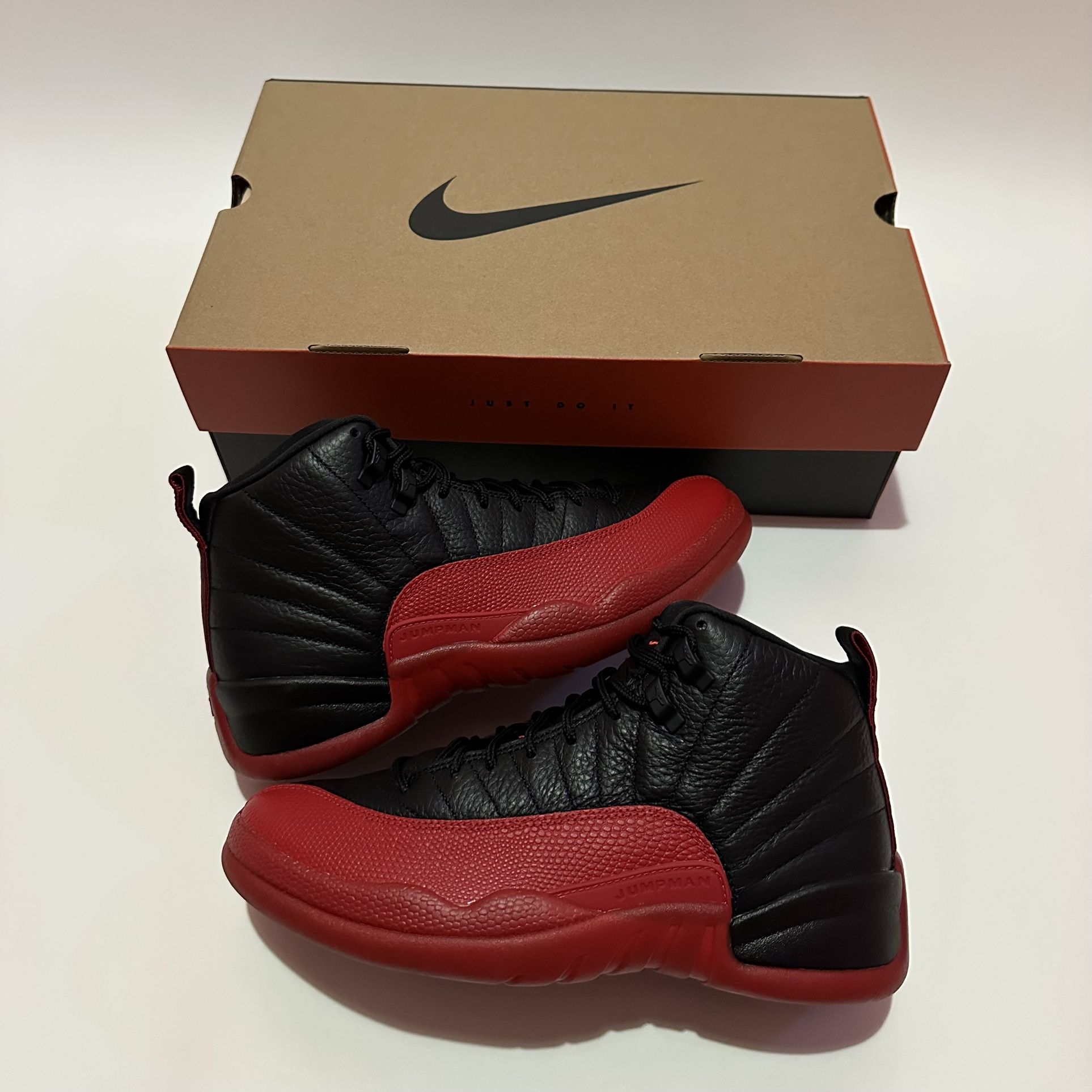 Jordan 12 Flu Game 2025 (sizes 5.5-13)