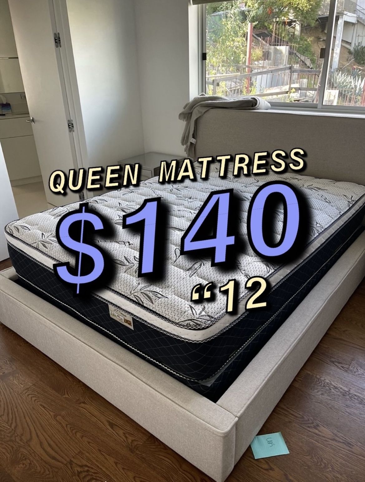 New Queen Mattress Only $140