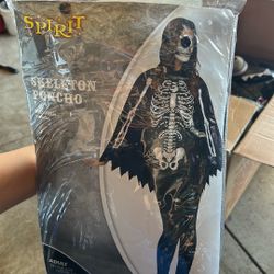 Skeleton Poncho 
