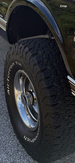 BF Goodrich wheels, OEM GM Chevy K5 Blazer.