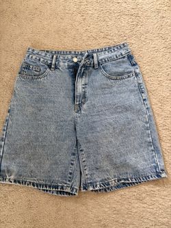 Blue Denim Jorts