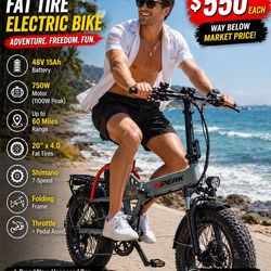 Brand new E-bike in the box/warehouse clearance