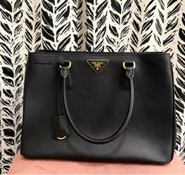 Black Saffiano Prada Purse