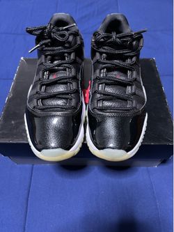 Jordan 11 Retro Low 72-10 2022  Size 8.5