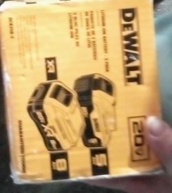 DeWalt 20v XR batteries