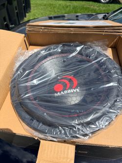 Massive Audio 12” GTX Subwoofer