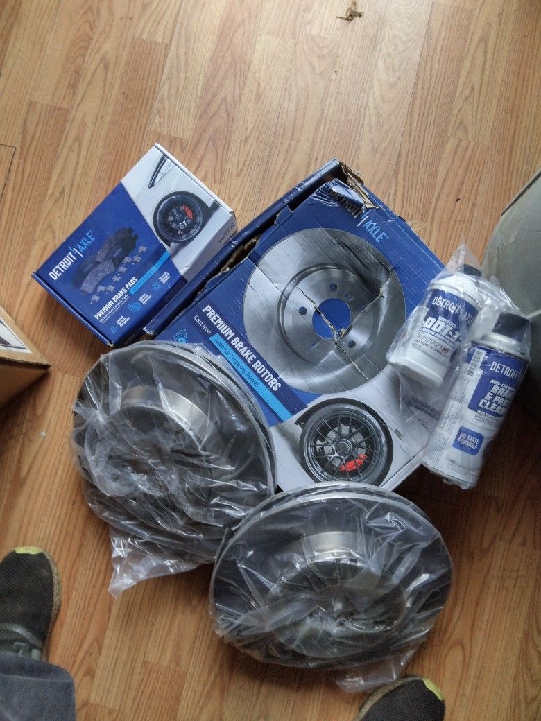 Brand New Brake And Rotor Kit  And New CV Axle