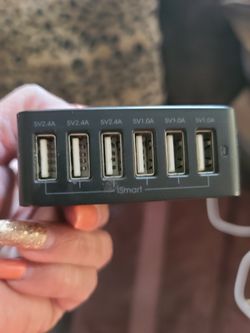 USB 6 port wall charger