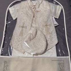 Traje De Bautizo/ Baptism Suit