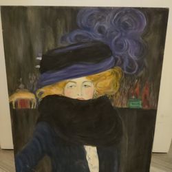 Original Oil On Canvas Painting 20x24 Artist From NYC