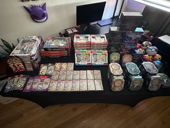 Large TCG Collection Lot – Sealed Products