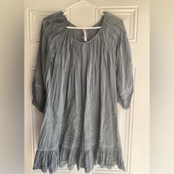 Blue Swing Boutique Tunic with cute detail