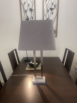 Beautiful Gray Lamp