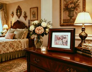 Wall Art, By Kim Starr, Signed.  1840's Style.