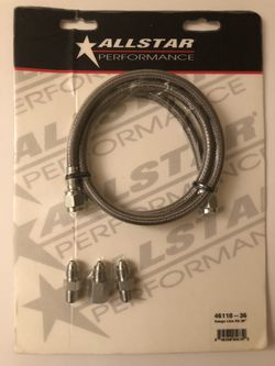 Brand New Allstar Performance Gauge Line Kit